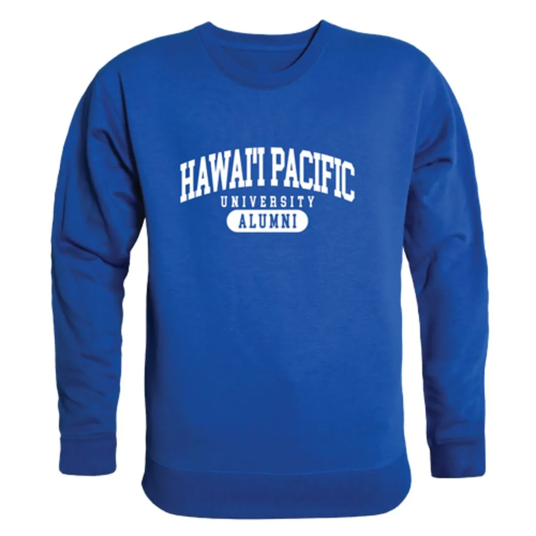 Hawaii Pacific University Sharks Alumni Fleece Crewneck Pullover Sweatshirt
