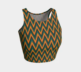 Herringbone Crop Top