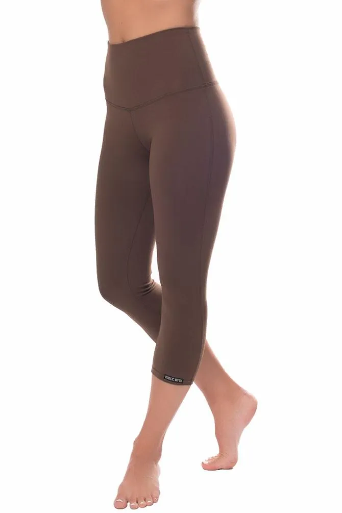 High Rise Crop Leggings