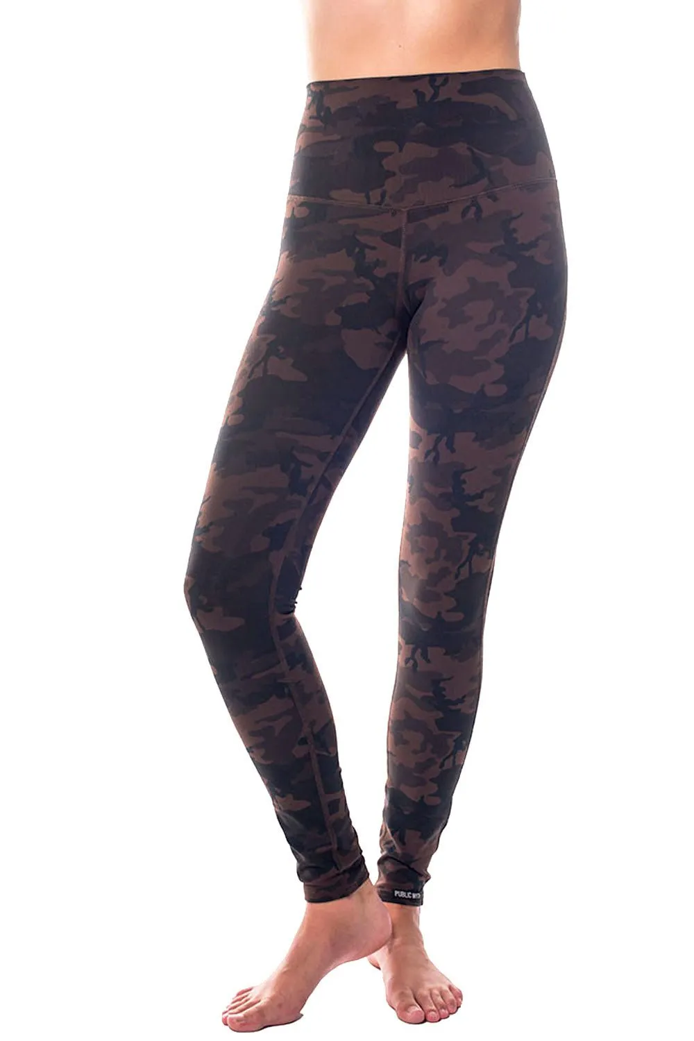 High Rise Spartan Camo Leggings
