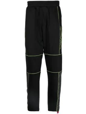 HUGO Contrast-trimmed track pants Black
