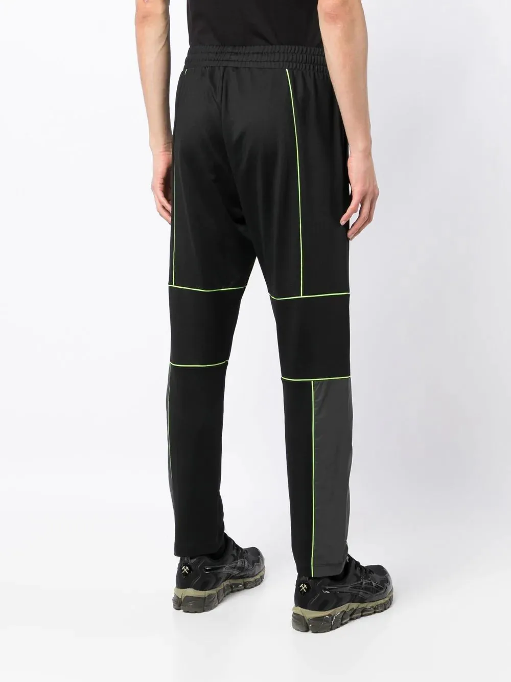 HUGO Contrast-trimmed track pants Black
