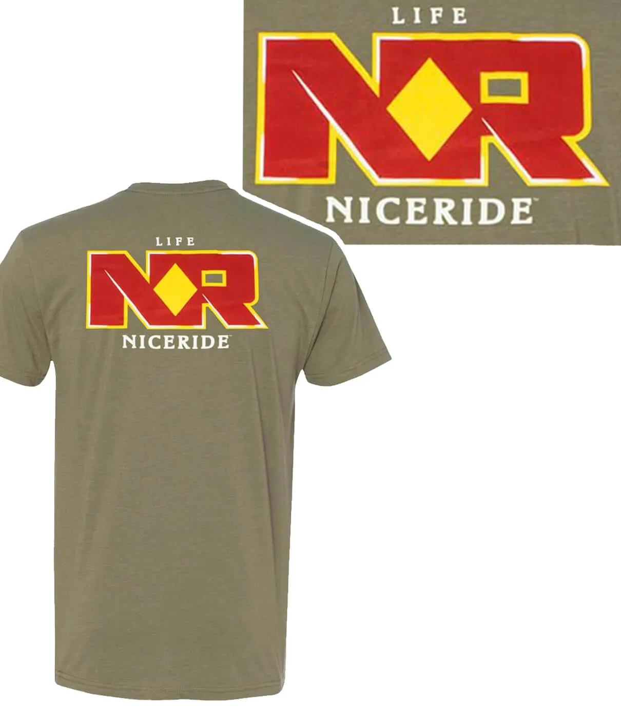 Interesting - Green Or Brown Next Level Men's Quality Cotton Blend Short Sleeve T-Shirt