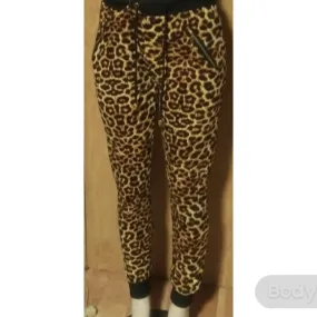Last One Leopard Jogging Pants