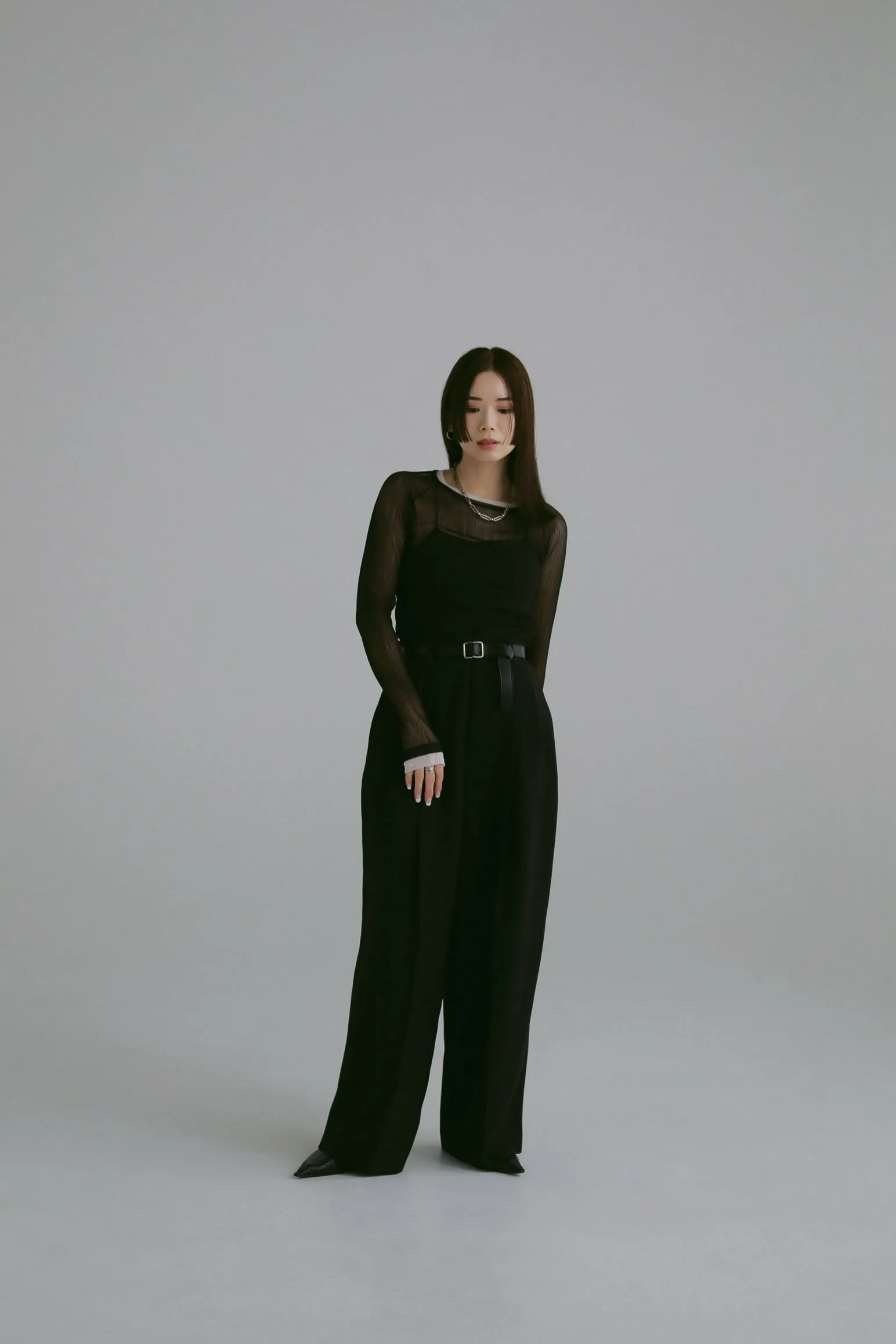 layered sheer tops