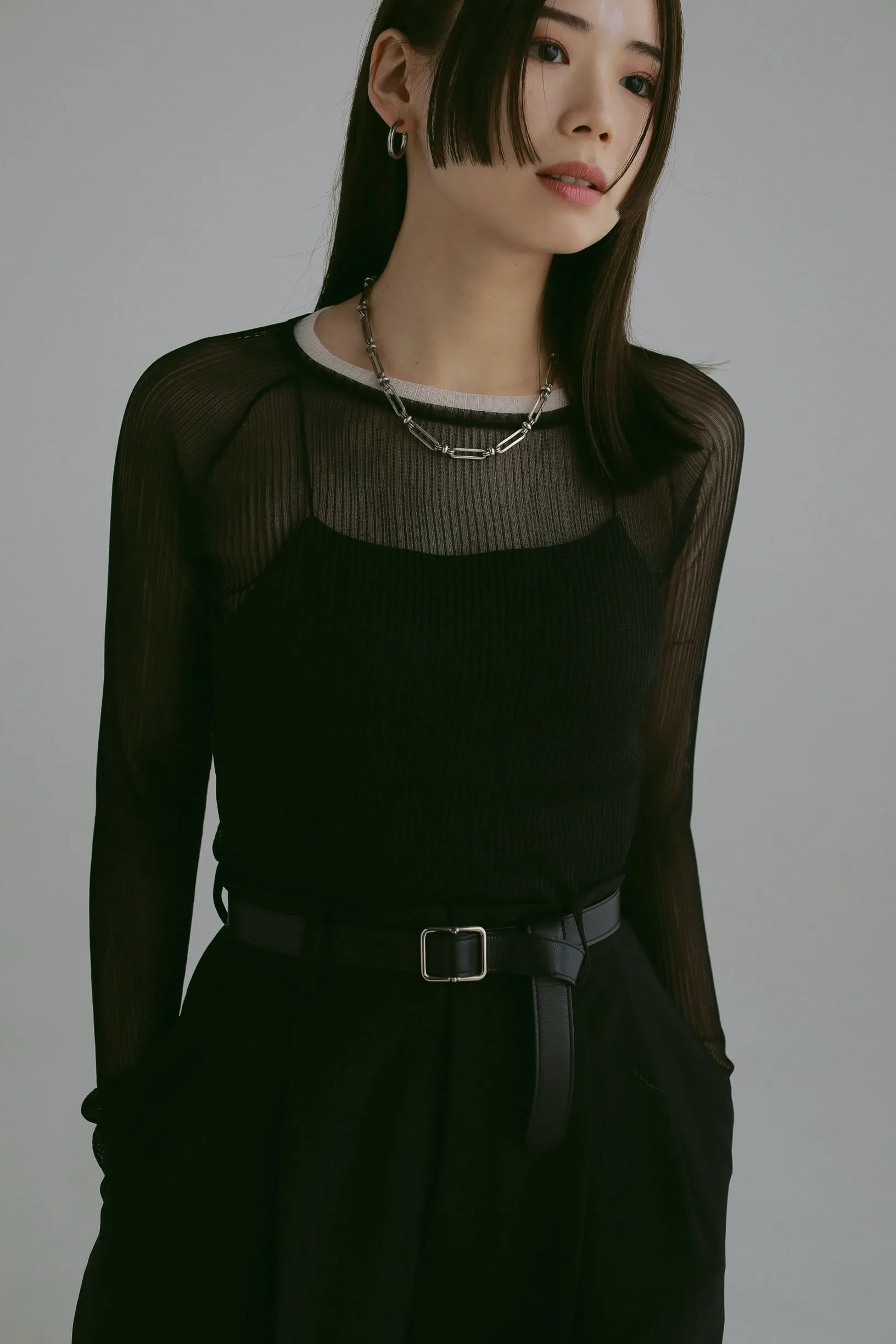 layered sheer tops