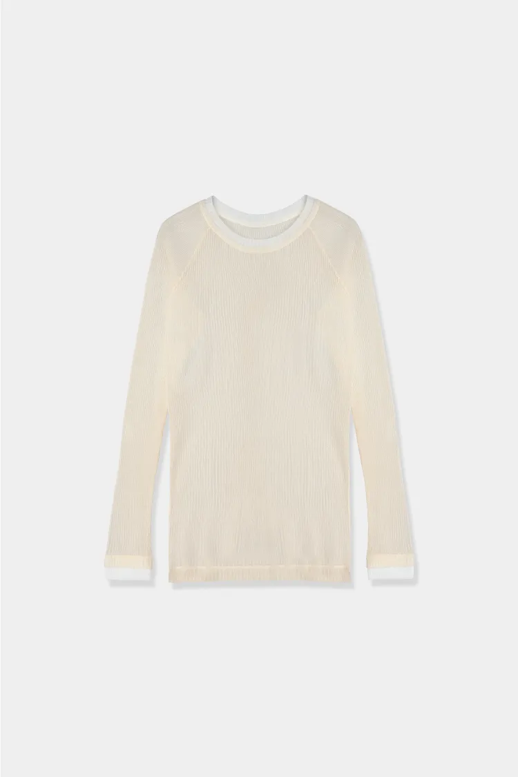 layered sheer tops