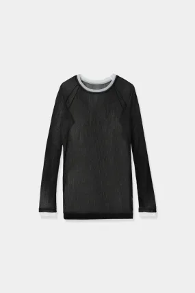 layered sheer tops