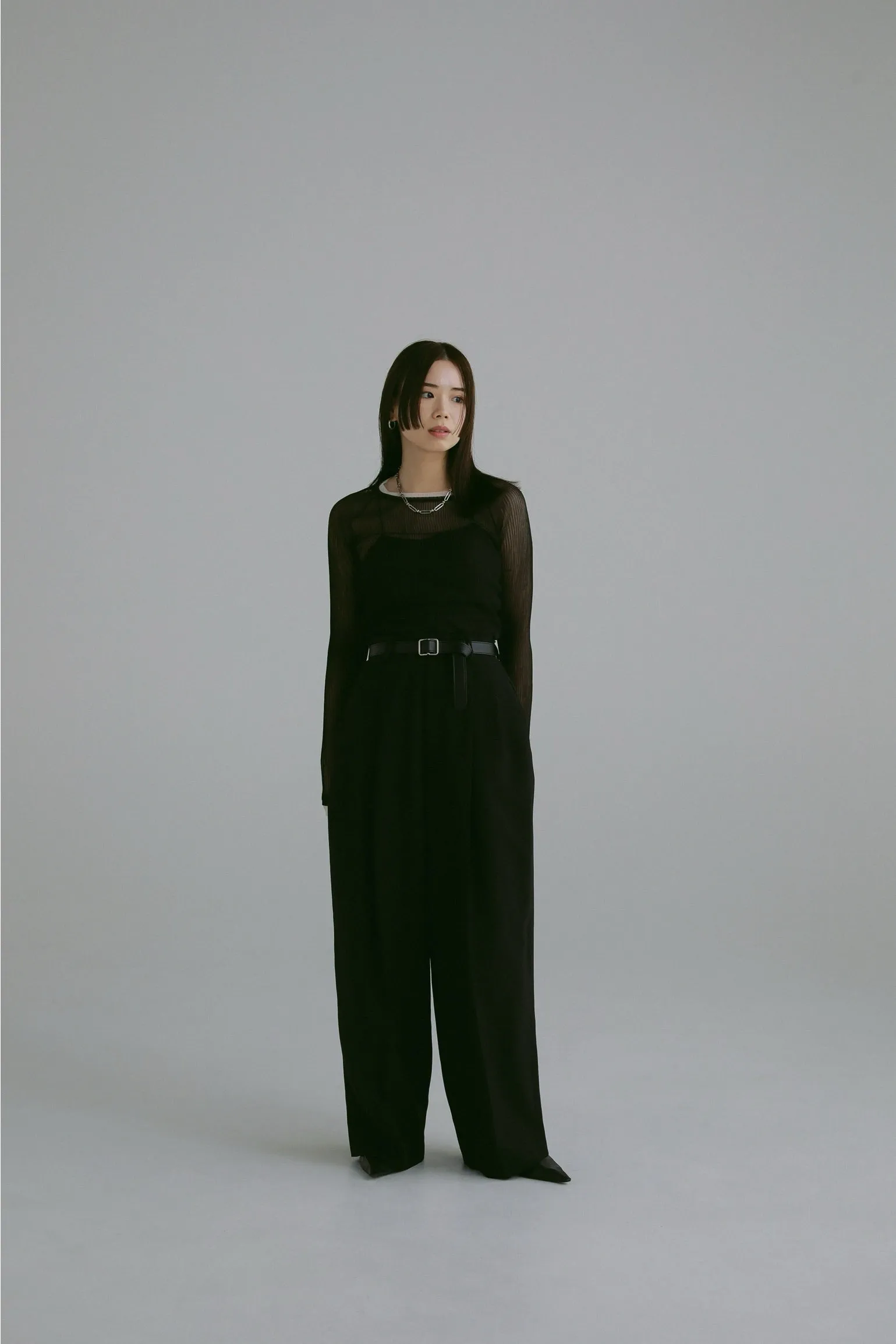 layered sheer tops