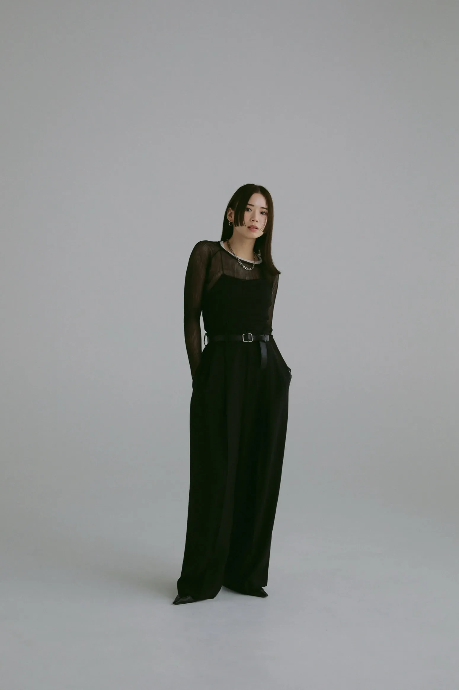 layered sheer tops