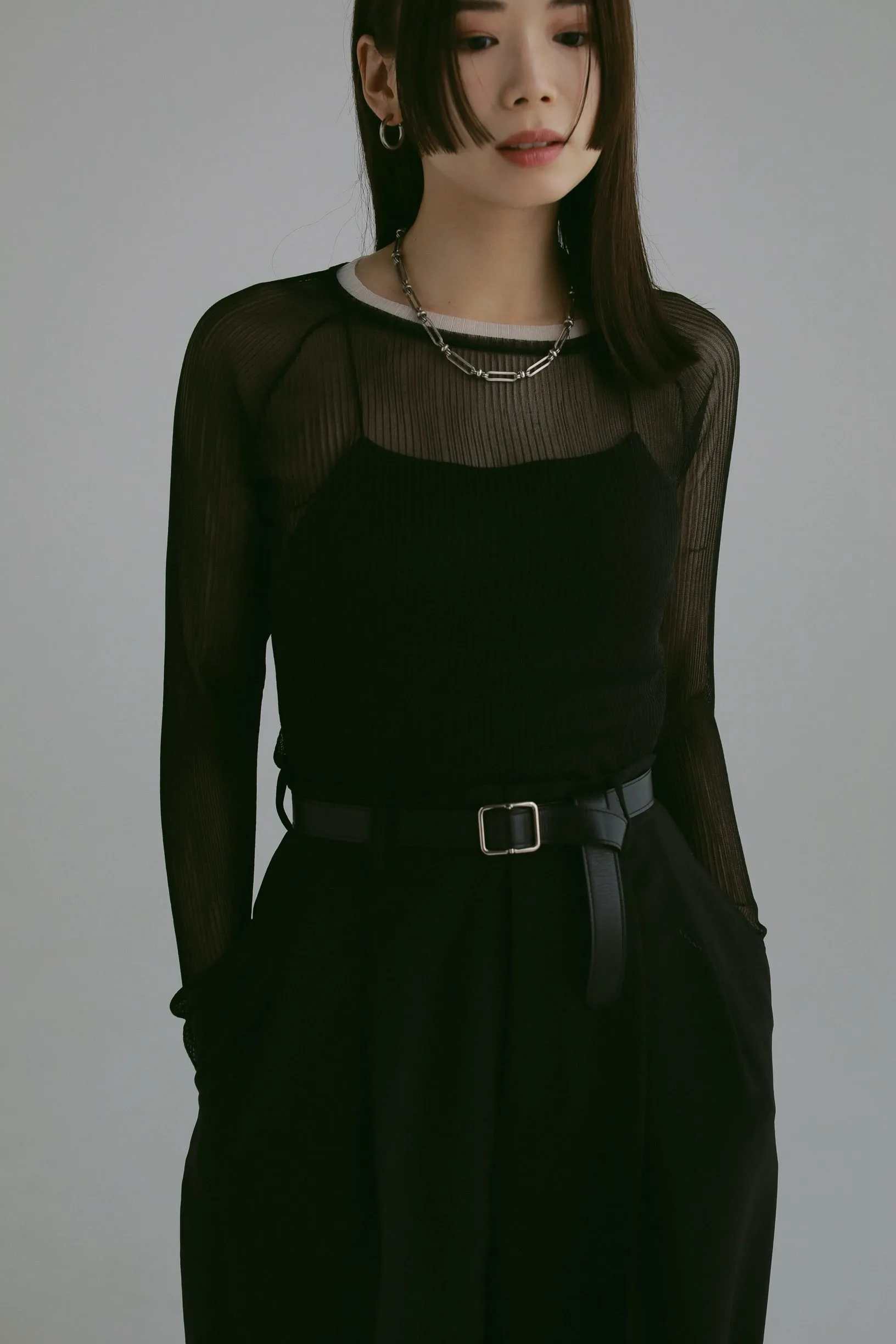 layered sheer tops
