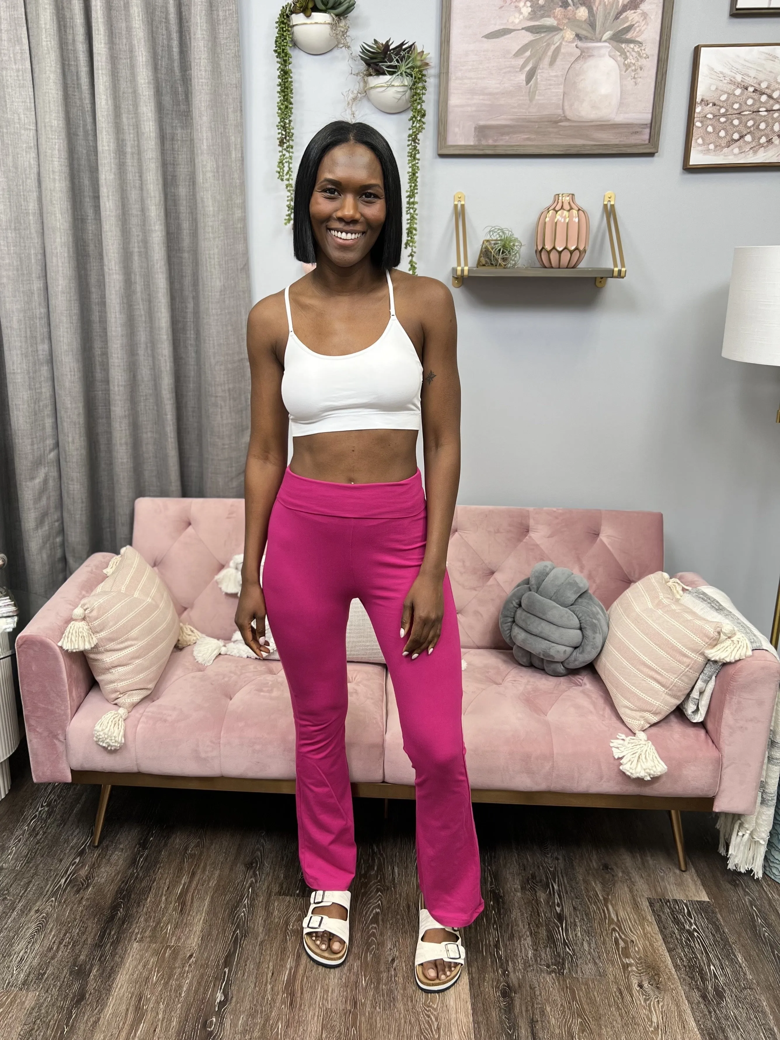 Let's Get Moving Yoga Pants * Final Sale*