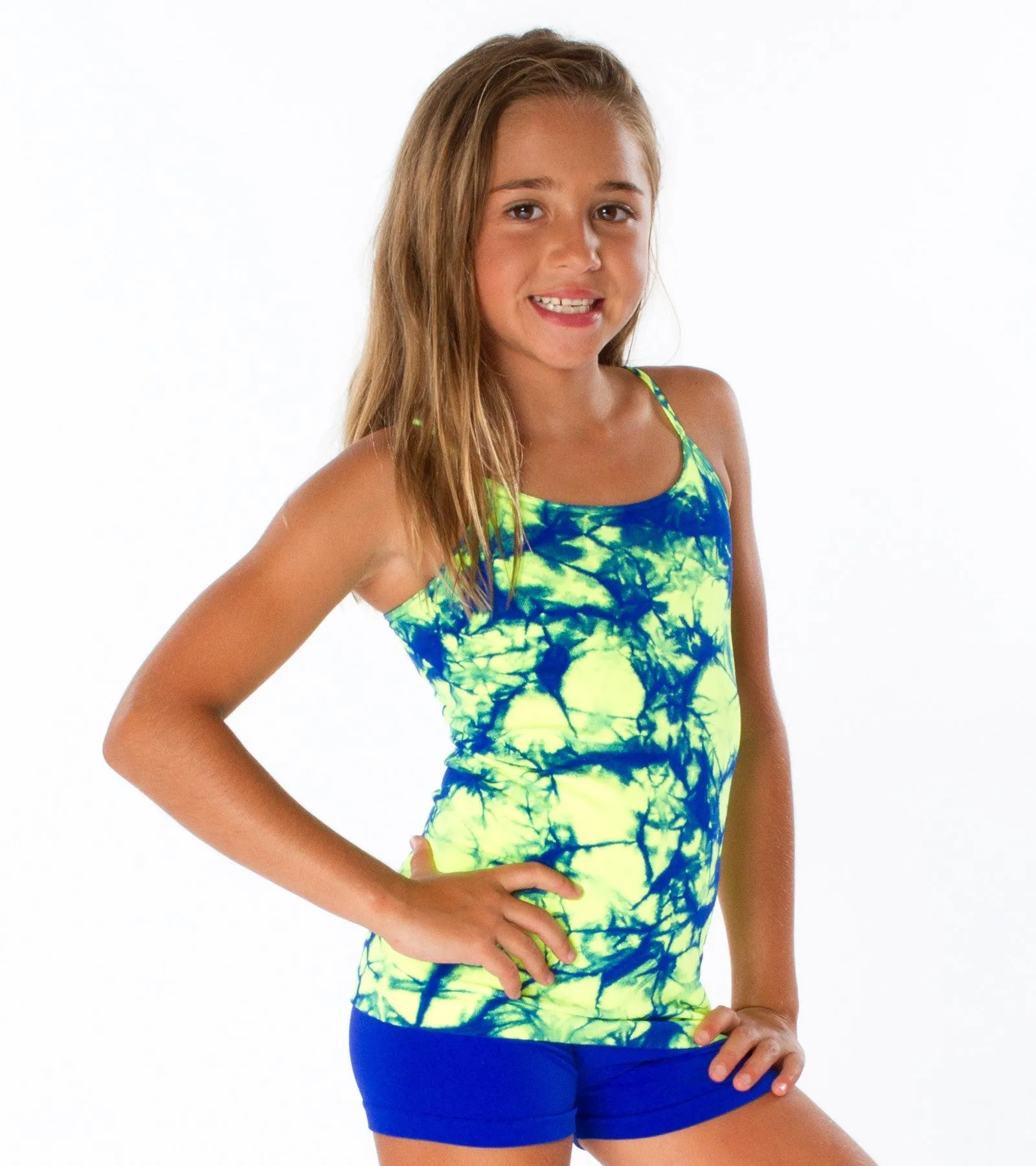 Little Girl's (4-6x) Tie Dye Full Cami