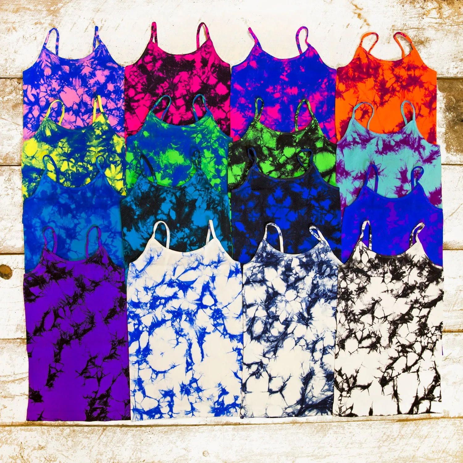 Little Girl's (4-6x) Tie Dye Full Cami