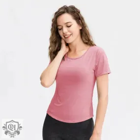 Loose Yoga T-Shirt - Breathable Nylon