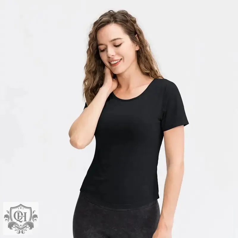 Loose Yoga T-Shirt - Breathable Nylon