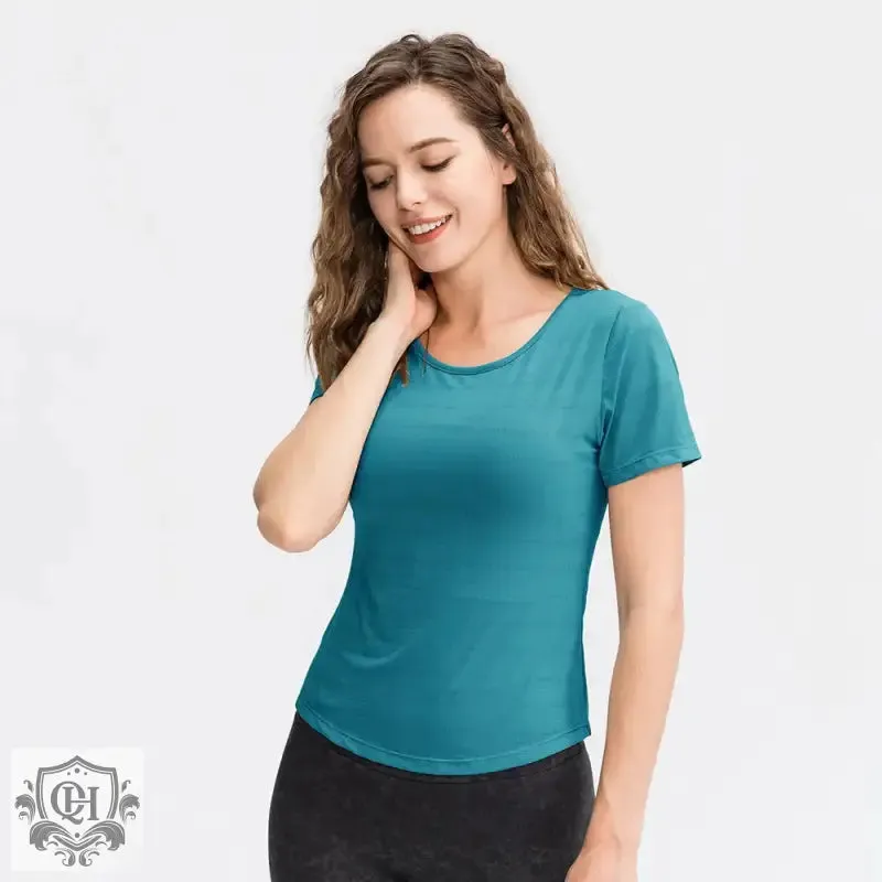 Loose Yoga T-Shirt - Breathable Nylon