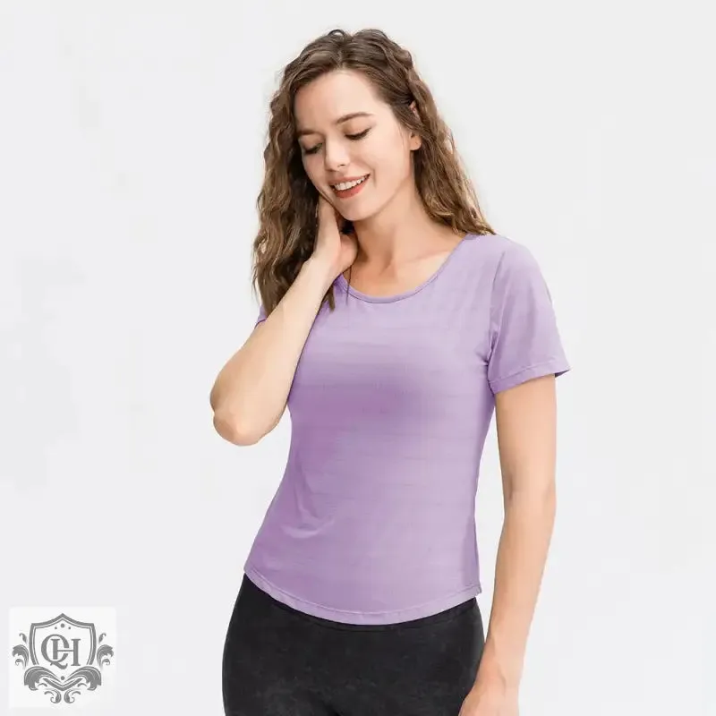 Loose Yoga T-Shirt - Breathable Nylon