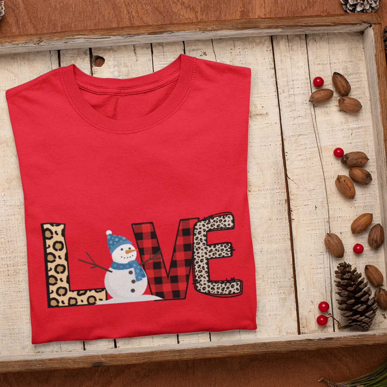LOVE Christmas Shirt, Snowman Christmas Coffee Shirt, Christmas coffee Sweatshirt, women Holiday sweater, Xmas Tee, Coffee Lover gift