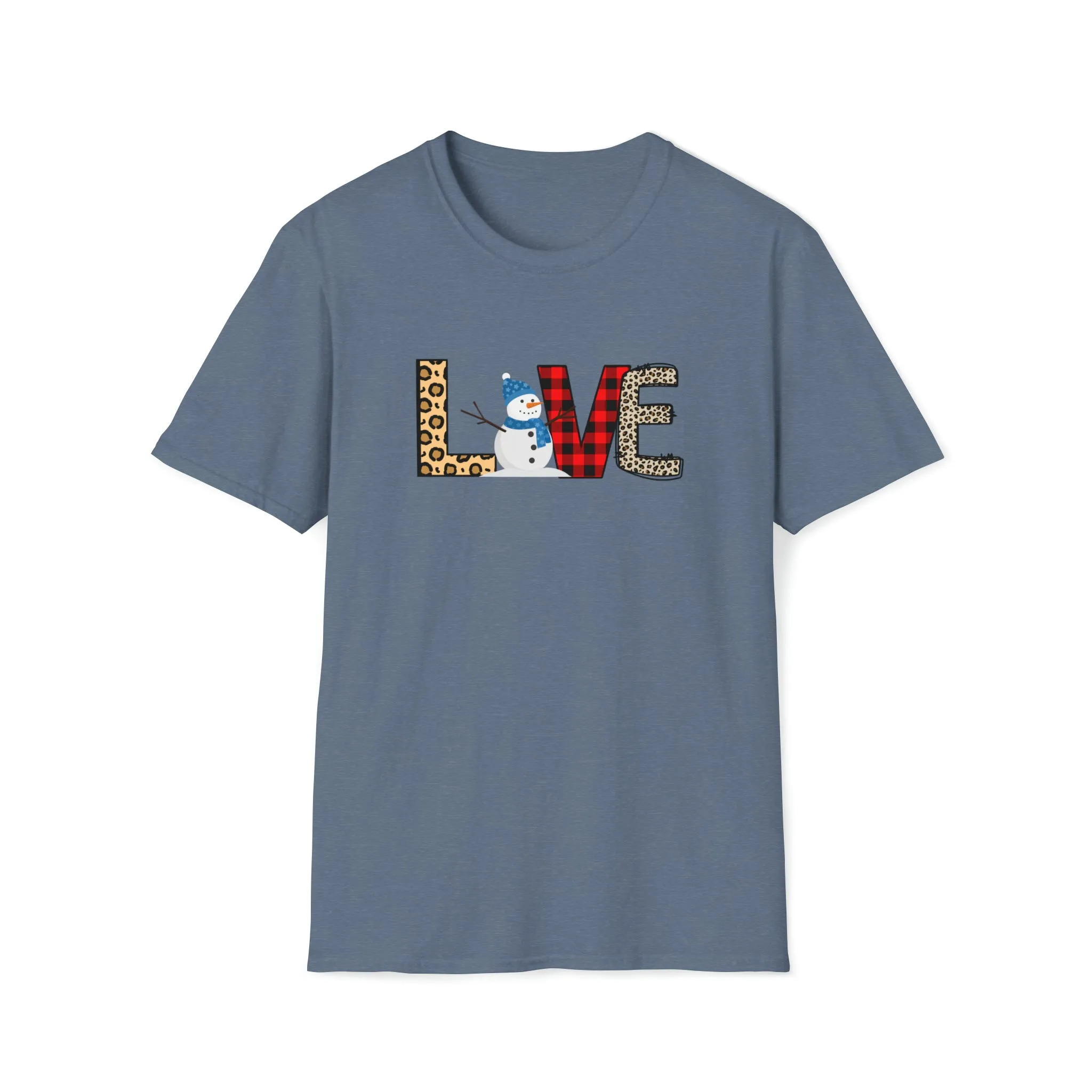 LOVE Christmas Shirt, Snowman Christmas Coffee Shirt, Christmas coffee Sweatshirt, women Holiday sweater, Xmas Tee, Coffee Lover gift