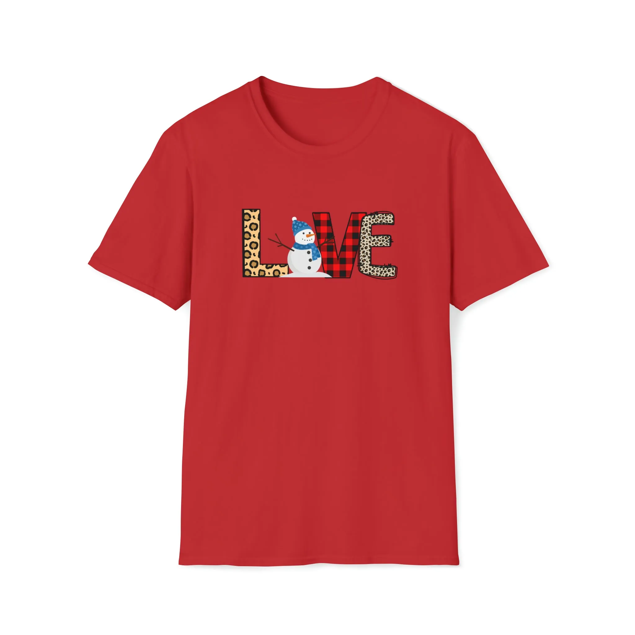 LOVE Christmas Shirt, Snowman Christmas Coffee Shirt, Christmas coffee Sweatshirt, women Holiday sweater, Xmas Tee, Coffee Lover gift