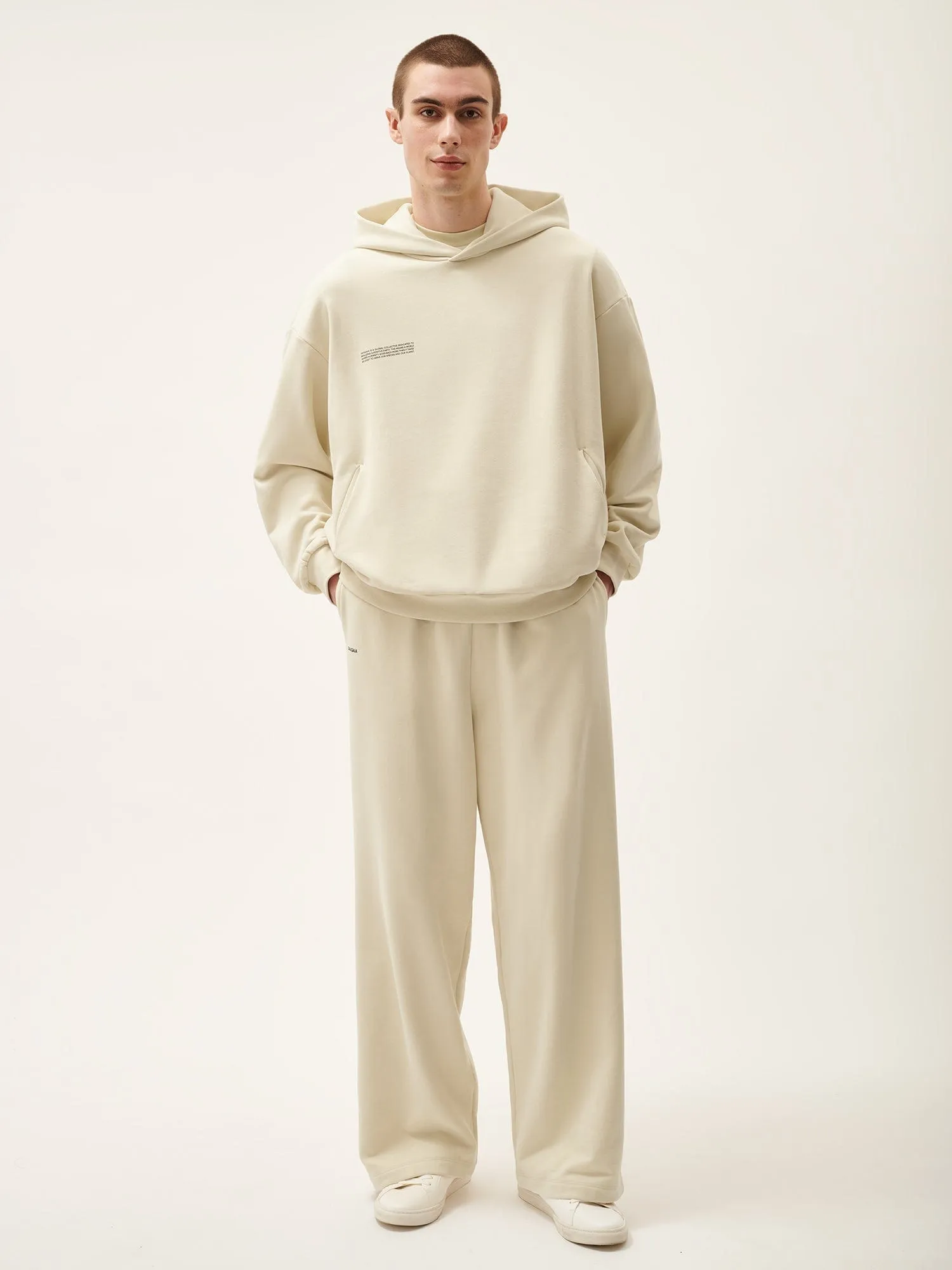 Mens 365 Midweight Straight Leg Track Pants—travertine beige