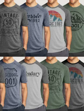 Men's Custom Birthday Year Shirt