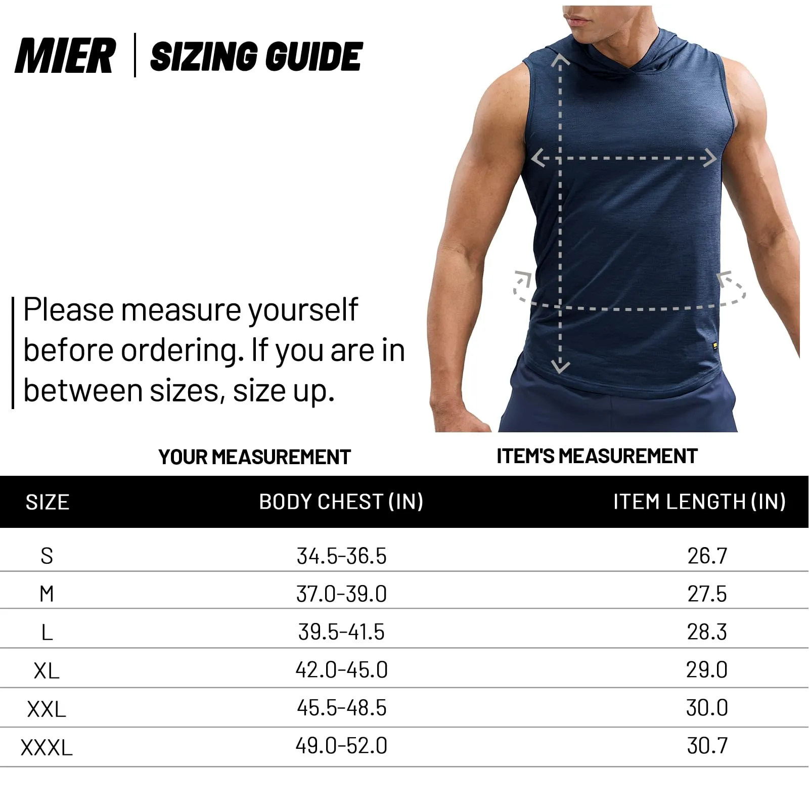 Men's Sleeveless Tank Top with Hood Quick Dry Shirts