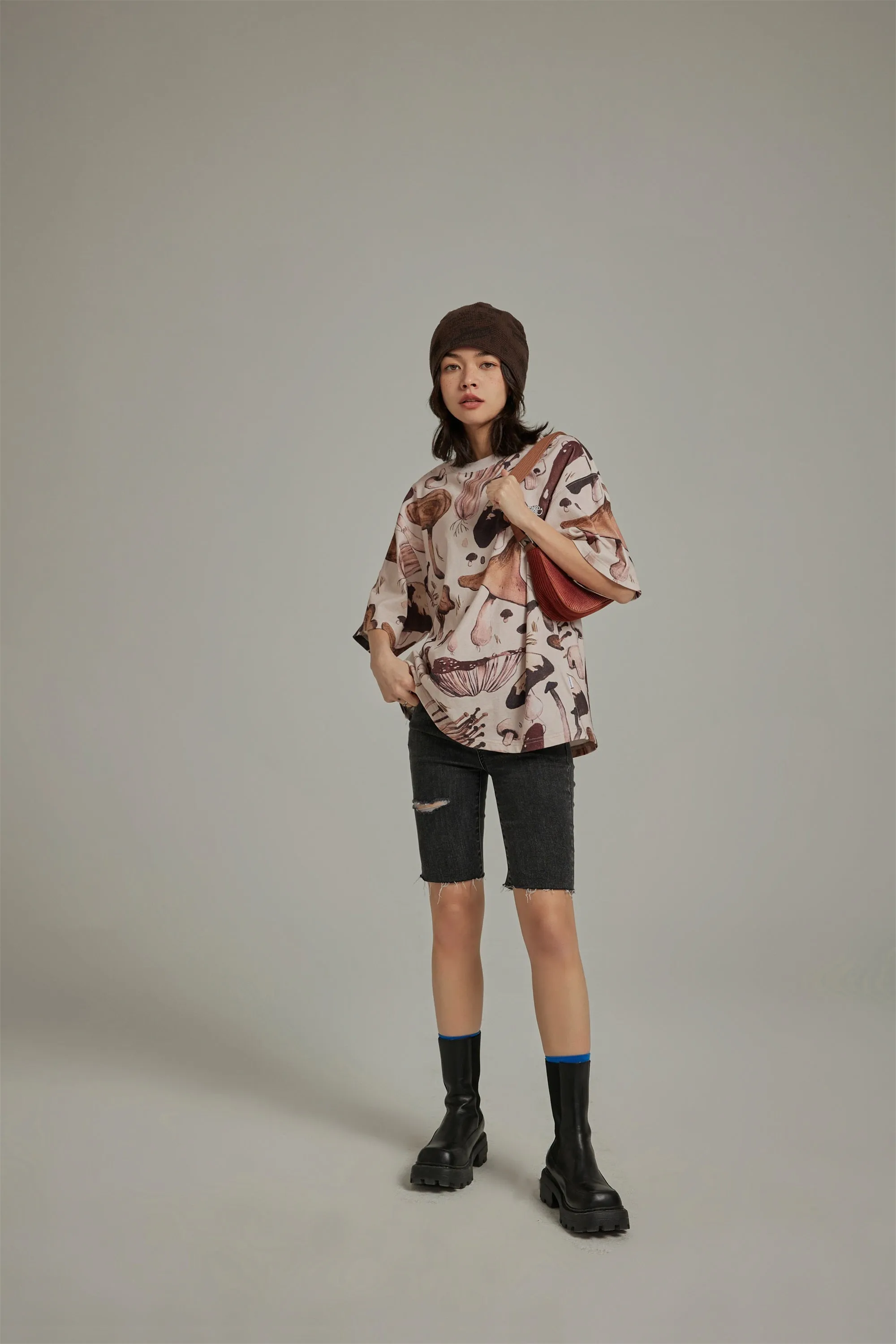Mushroom Loose Fit T-Shirt