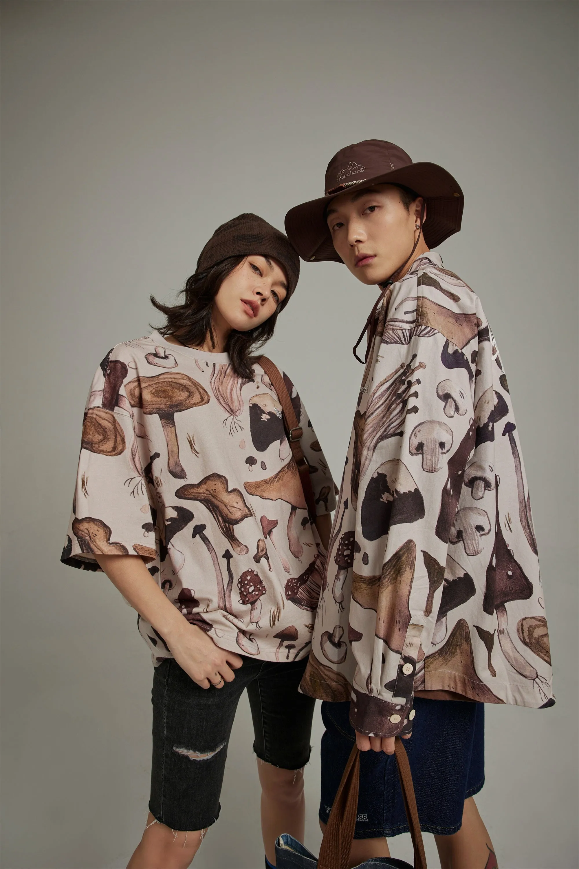 Mushroom Loose Fit T-Shirt
