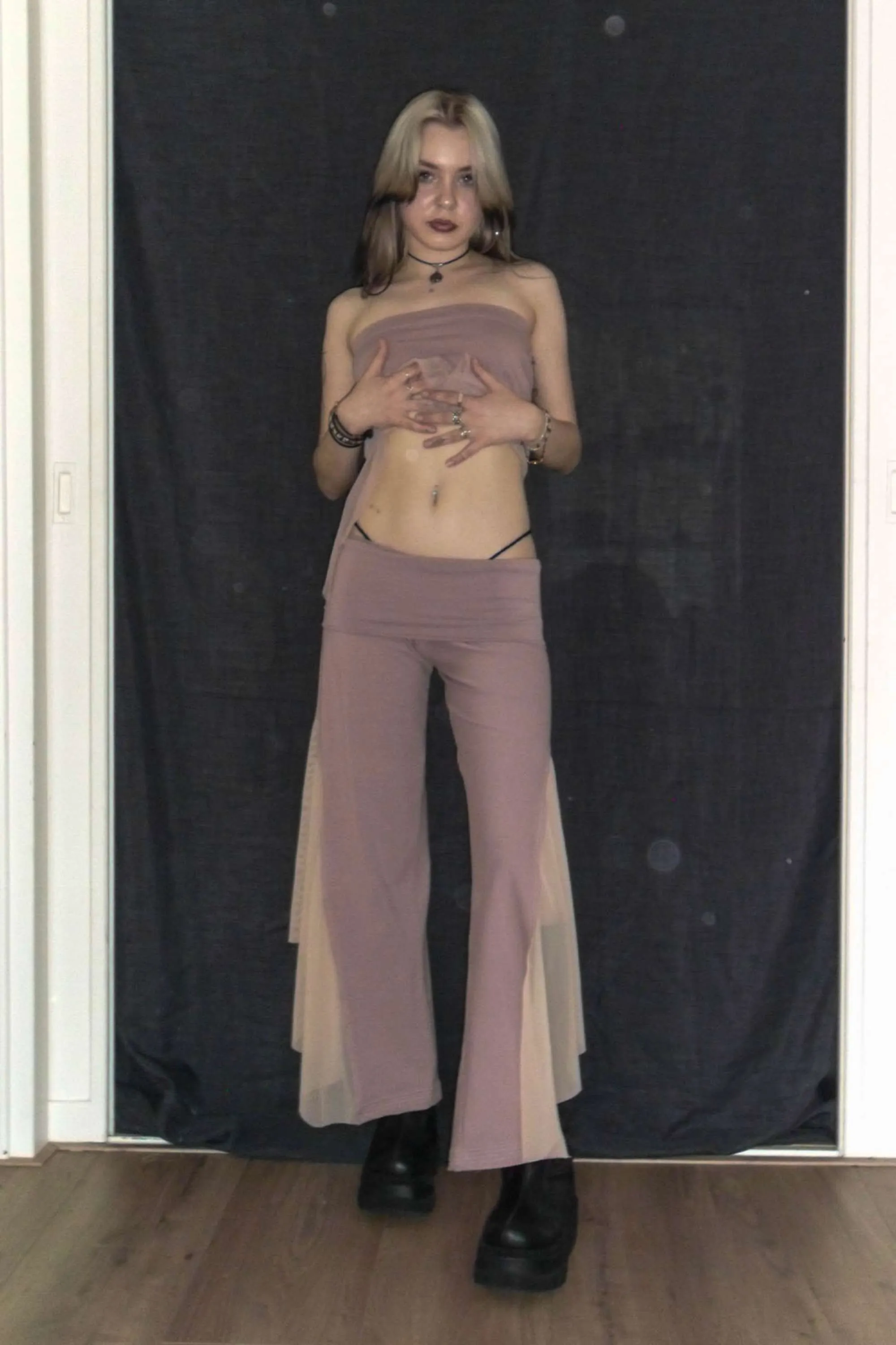 NARCISSISM PANT (antique pink)