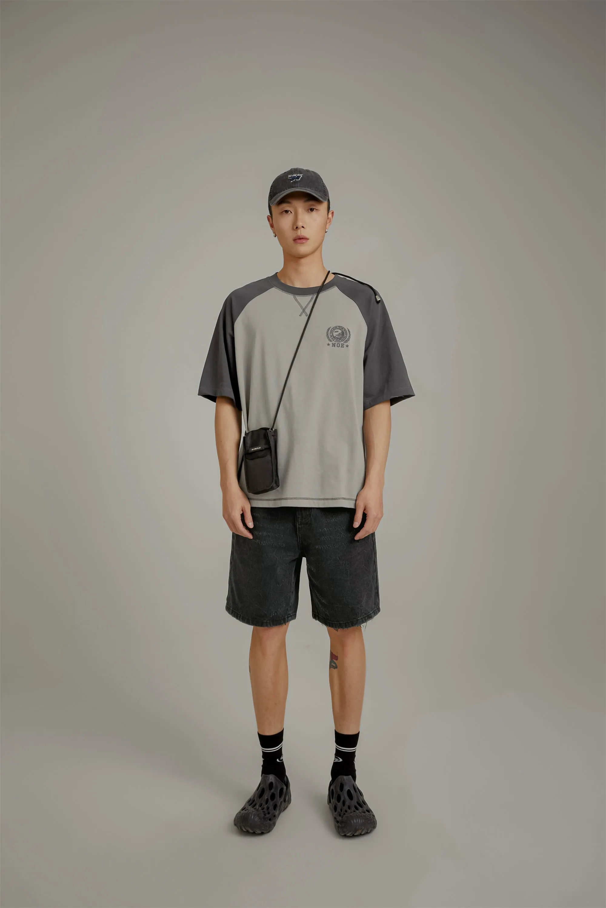 Noe Raglan Colorblocked Daily T-Shirt