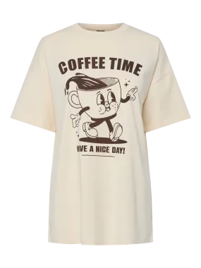 PCJULLE T-Shirt - Parchment
