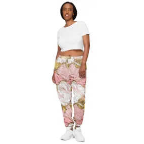 Pink Marble track pants