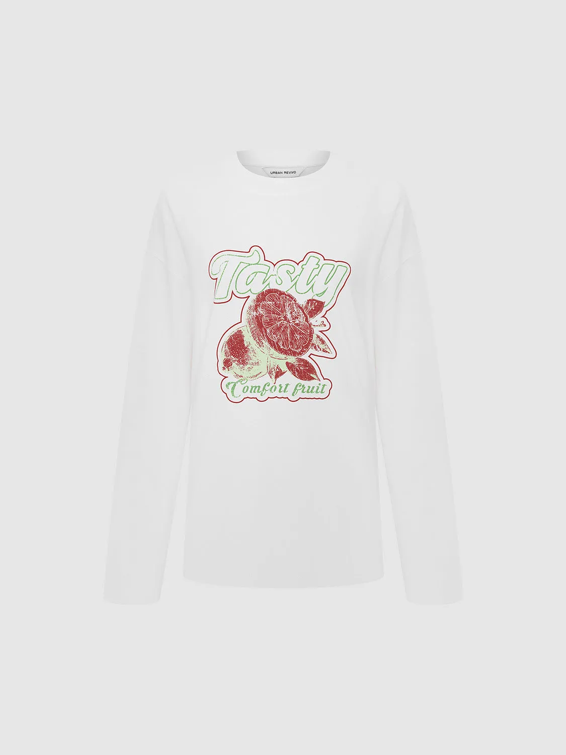 Printed Pullover Loose T-Shirts