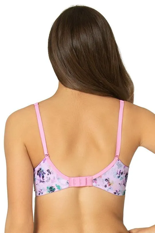Printed Wirefree Moulded Push up Bra