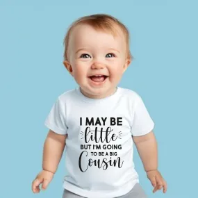 Promoted to Big Cousin Sibling Kids T-Shirt Pregnancy announcement
