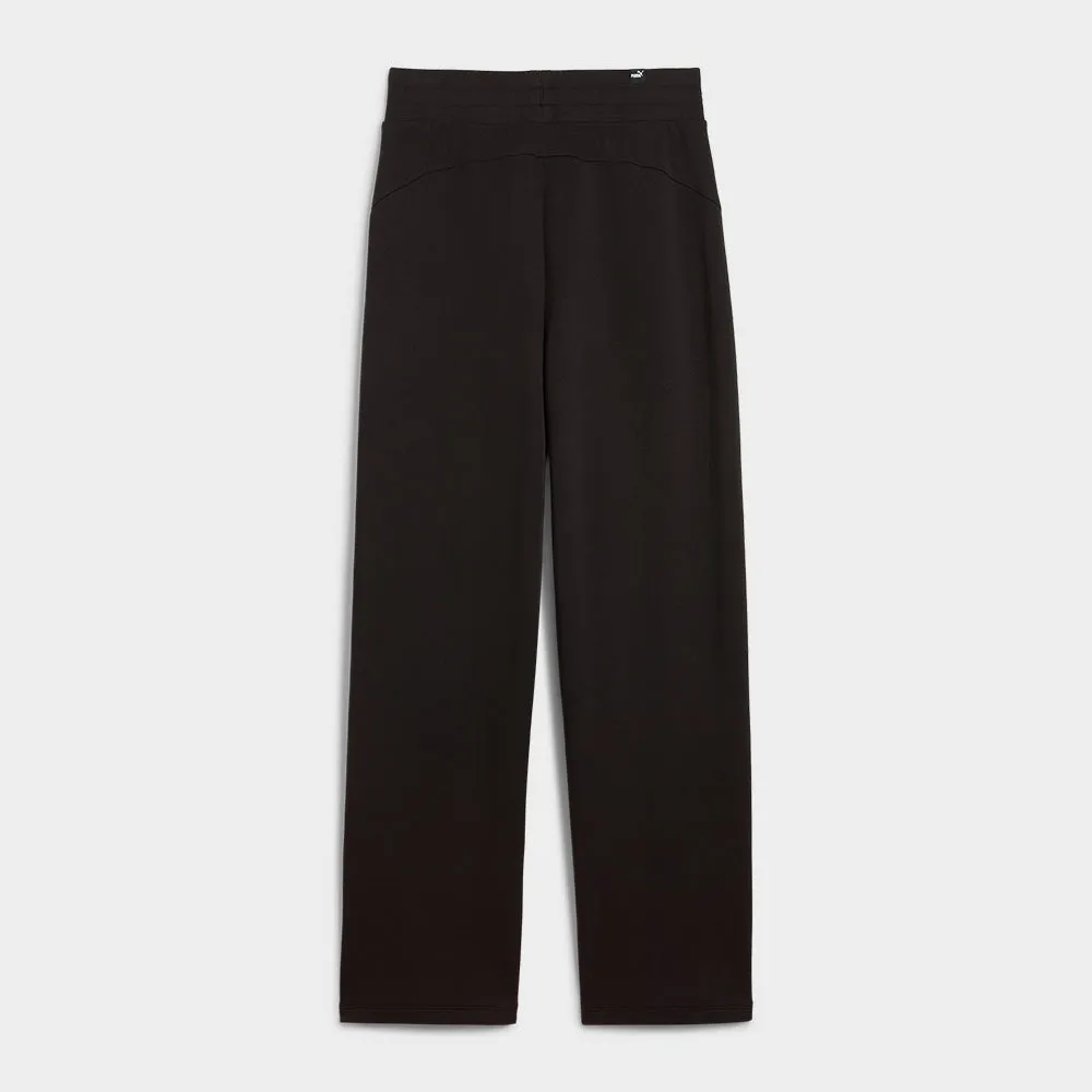 Puma Womens Ess  Class Act Pants Black/Gold _ 182008 _ Black