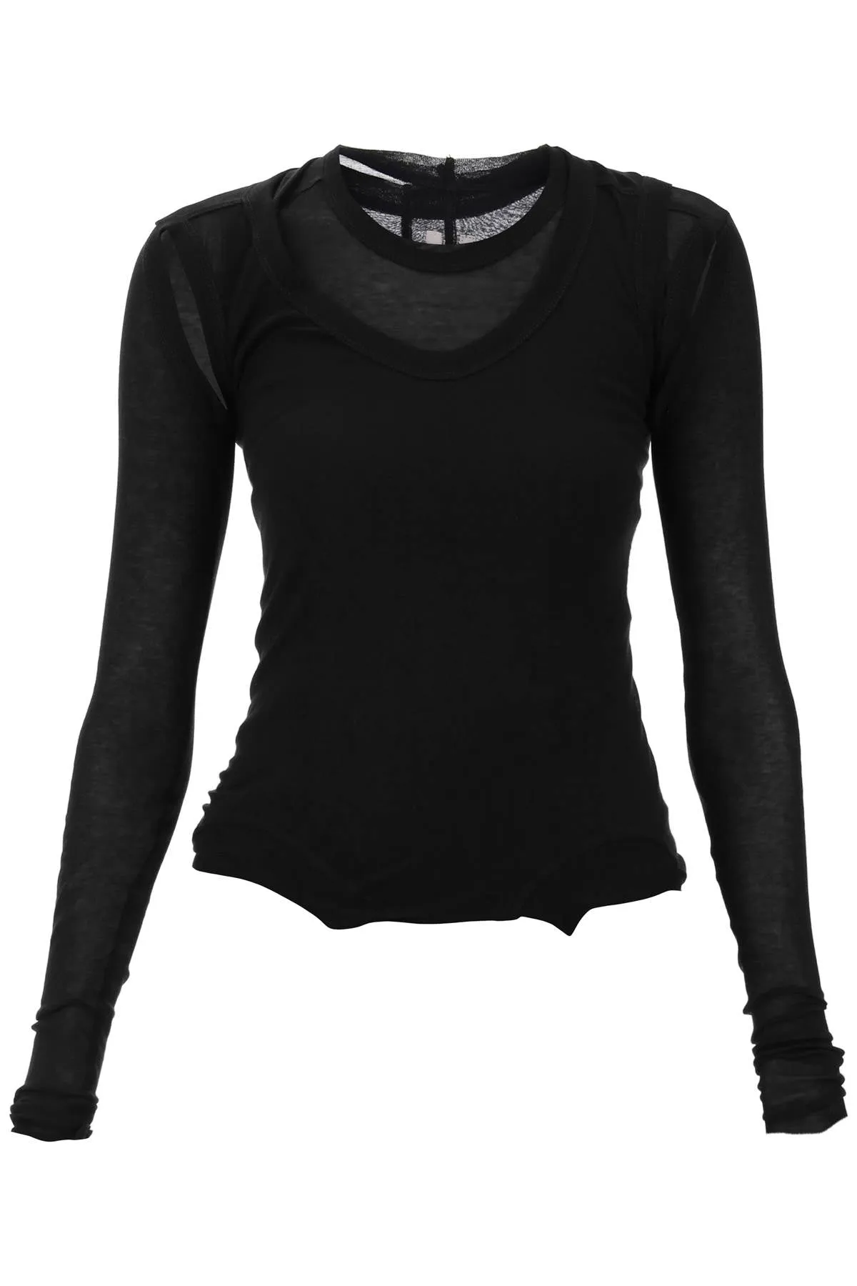 Rick Owens 'Banana' Convertible Layered Top