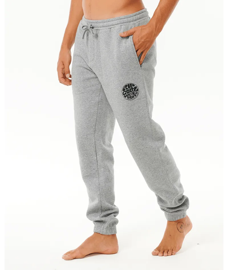 Rip Curl Icons Of Surf Track Pants-Grey Marle