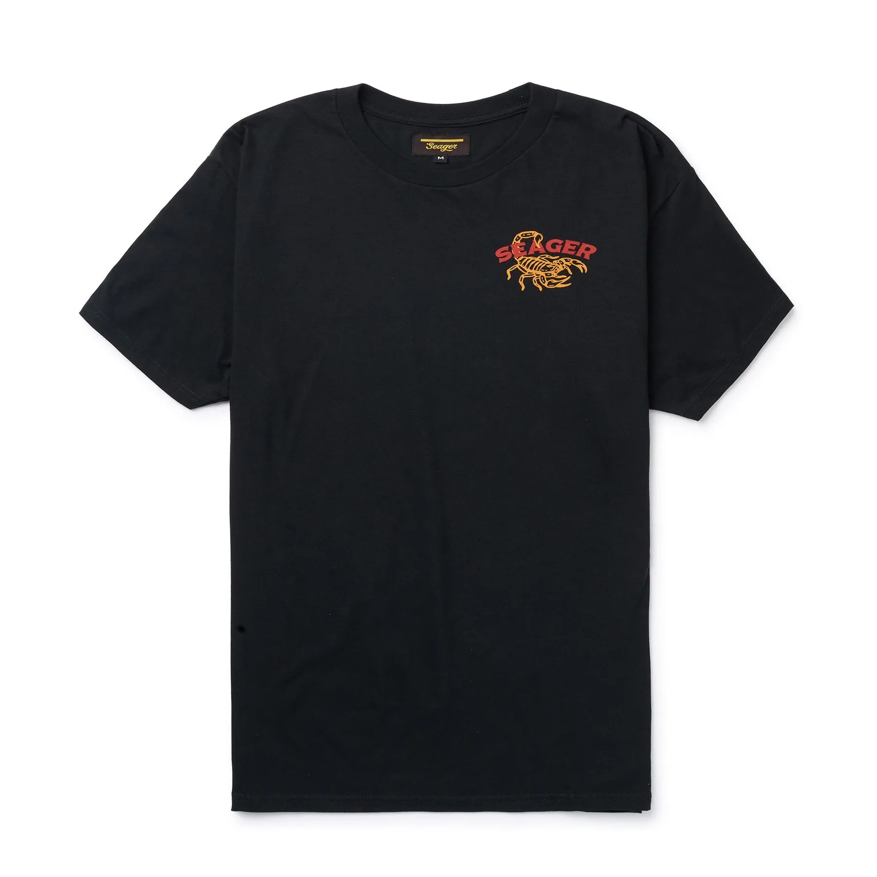 SEAGER FAT TAIL TEE - BLACK