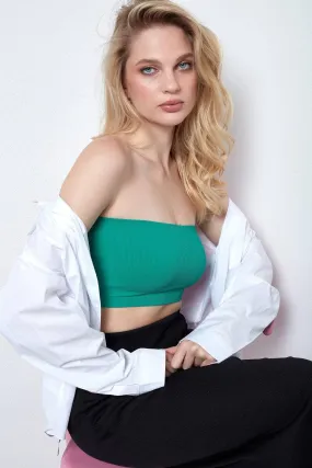 Seamless Double Layered Bandeau Tops SKT3003