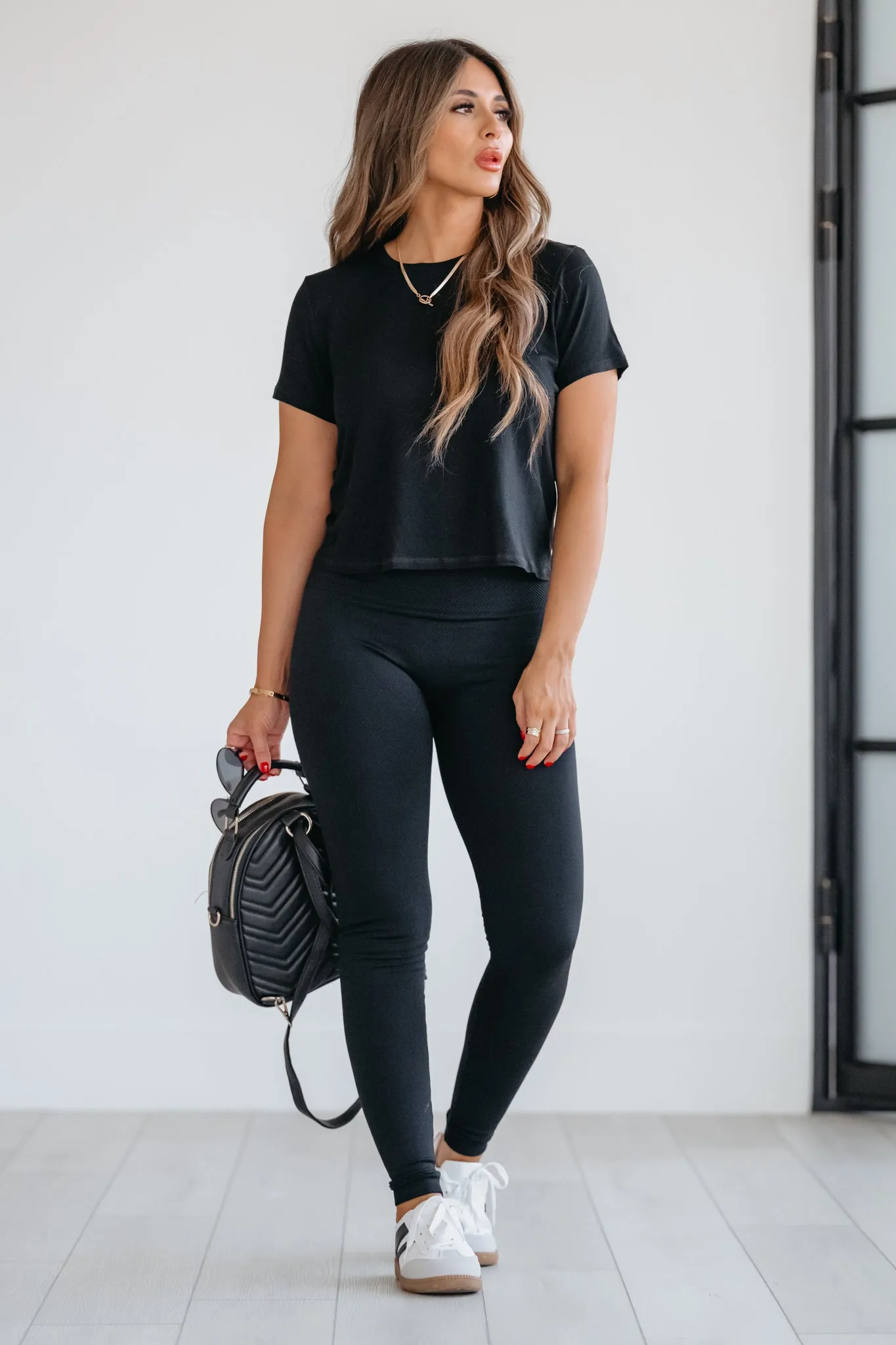Shape Your Story Leggings - Black