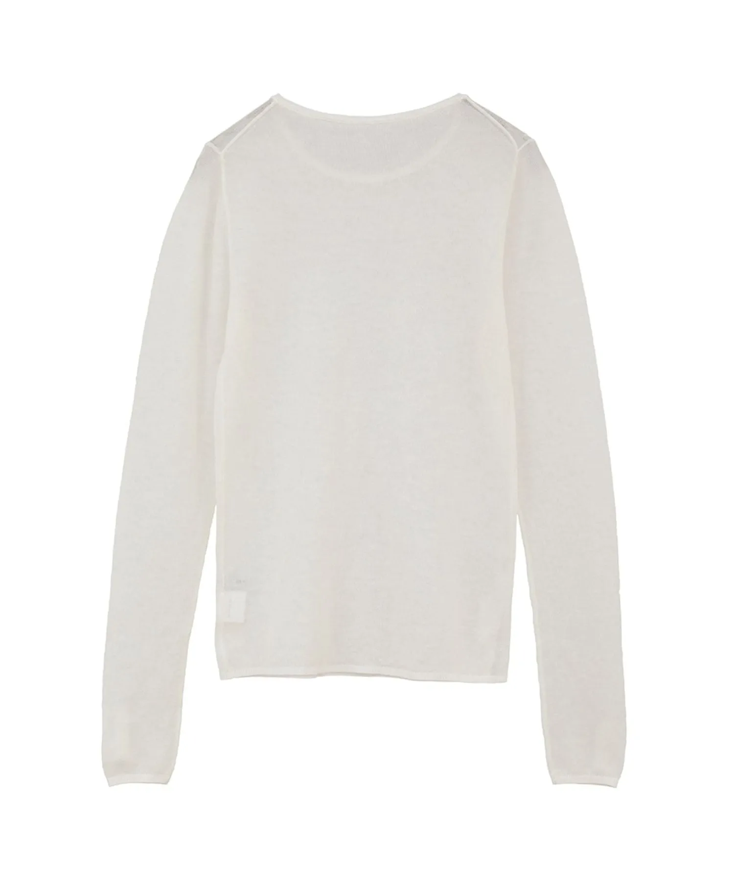 Sheer Layered Knit Tops