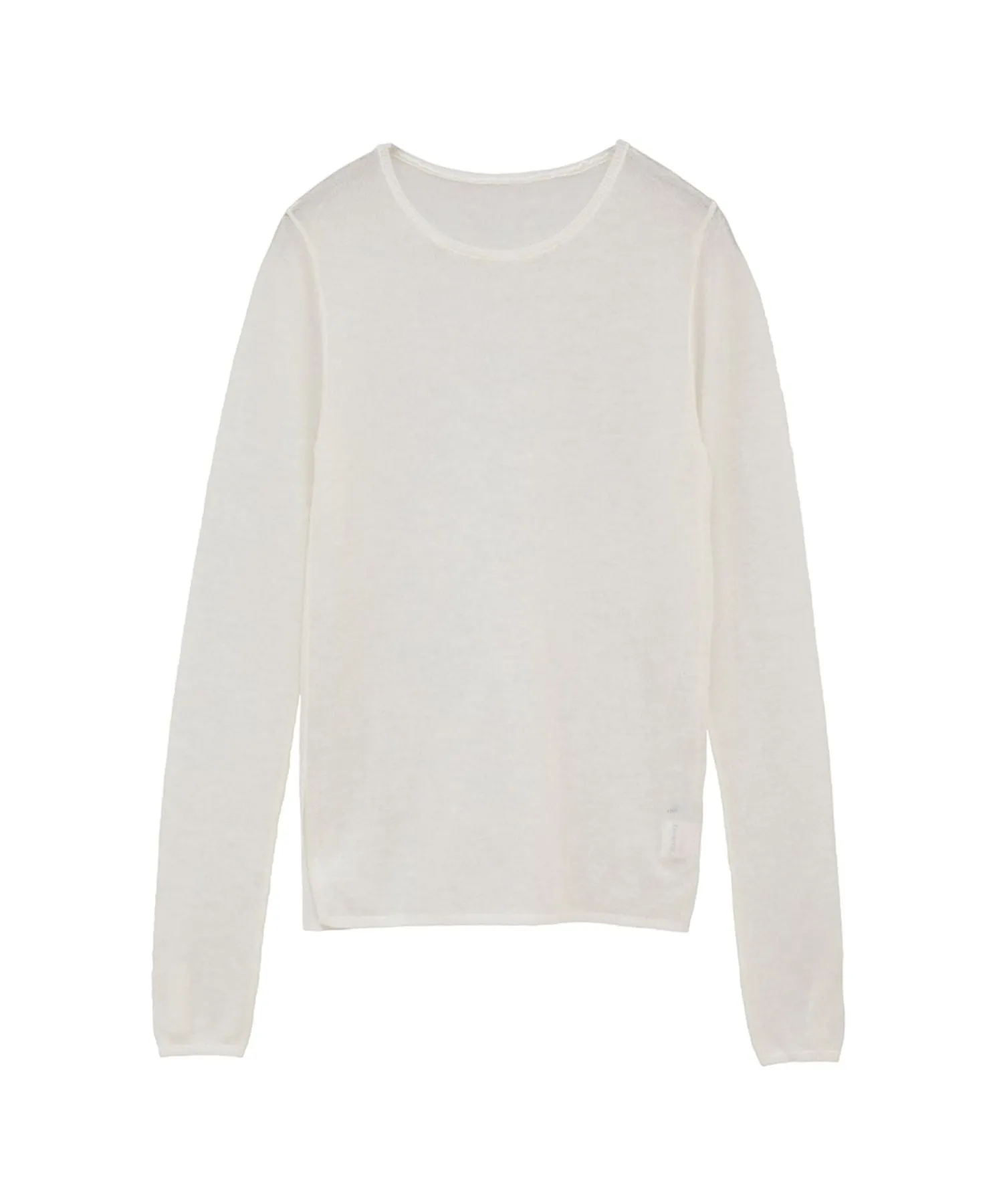 Sheer Layered Knit Tops