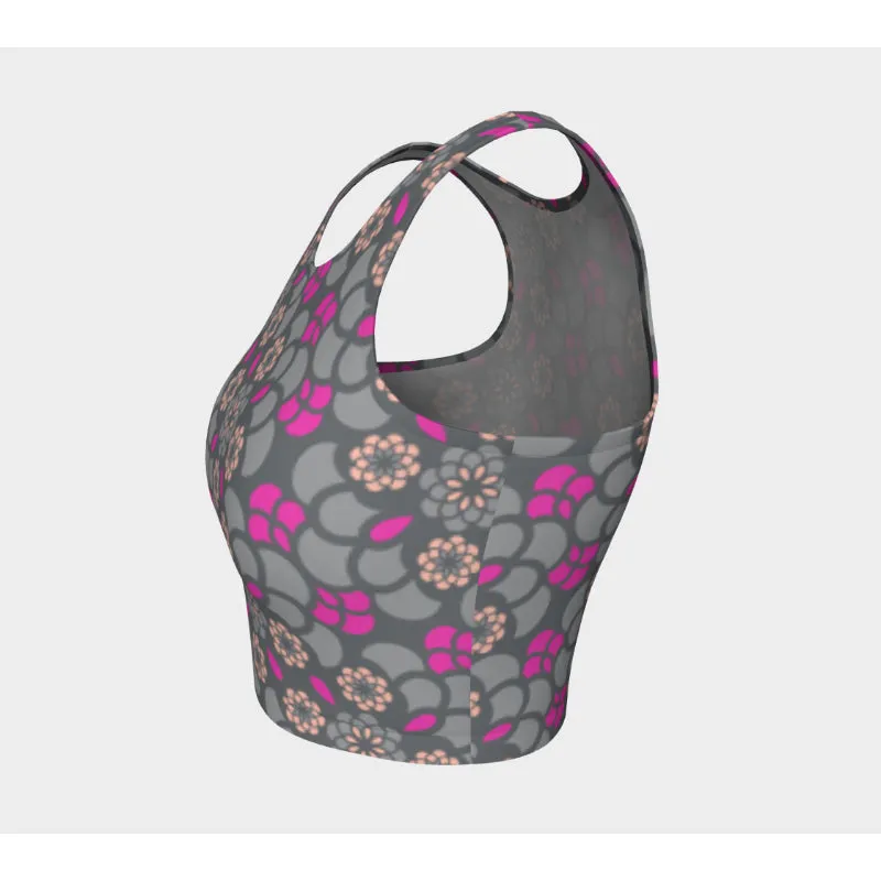 Slate Oasis Athletic Crop Top