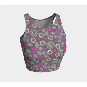 Slate Oasis Athletic Crop Top