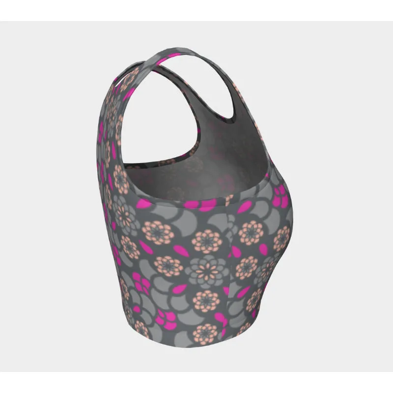 Slate Oasis Athletic Crop Top