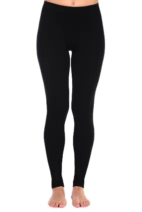 Smooth Long Leggings, Multiple Colors
