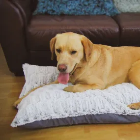 Snug & Cosy Novara Suede Lounger Dog Mattress